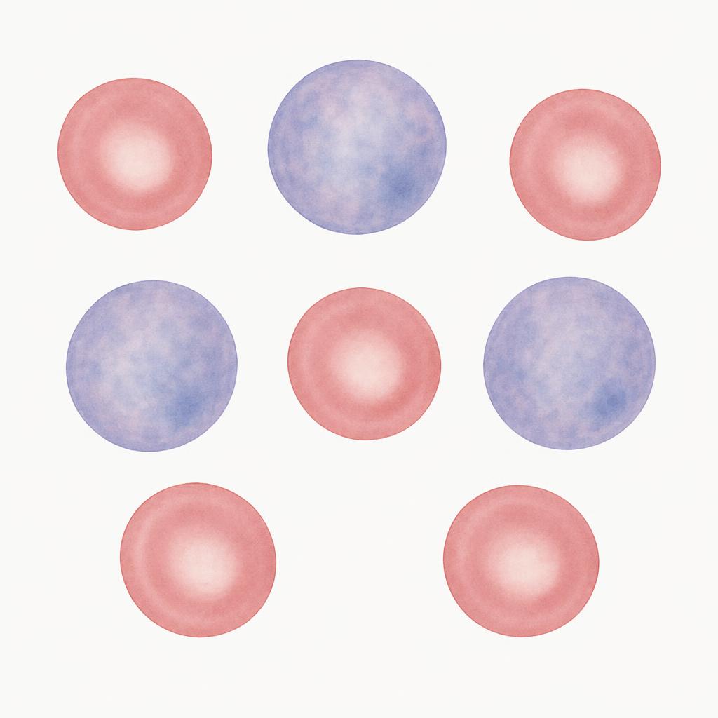 Microscope image: Polychromasia